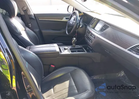 2017 Genesis G80 3.8 z USA, uszkodzony, nr VIN KMHGN4JE3HU173626